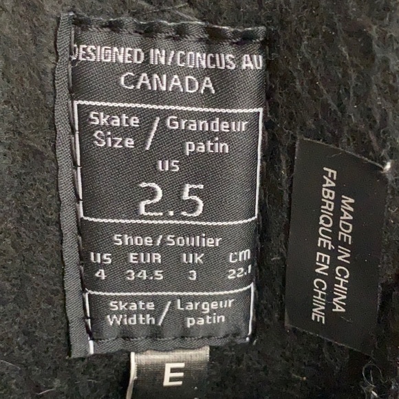 Reebok Kids Boys Ice Skates Sz 2.5 - Picture 10 of 11